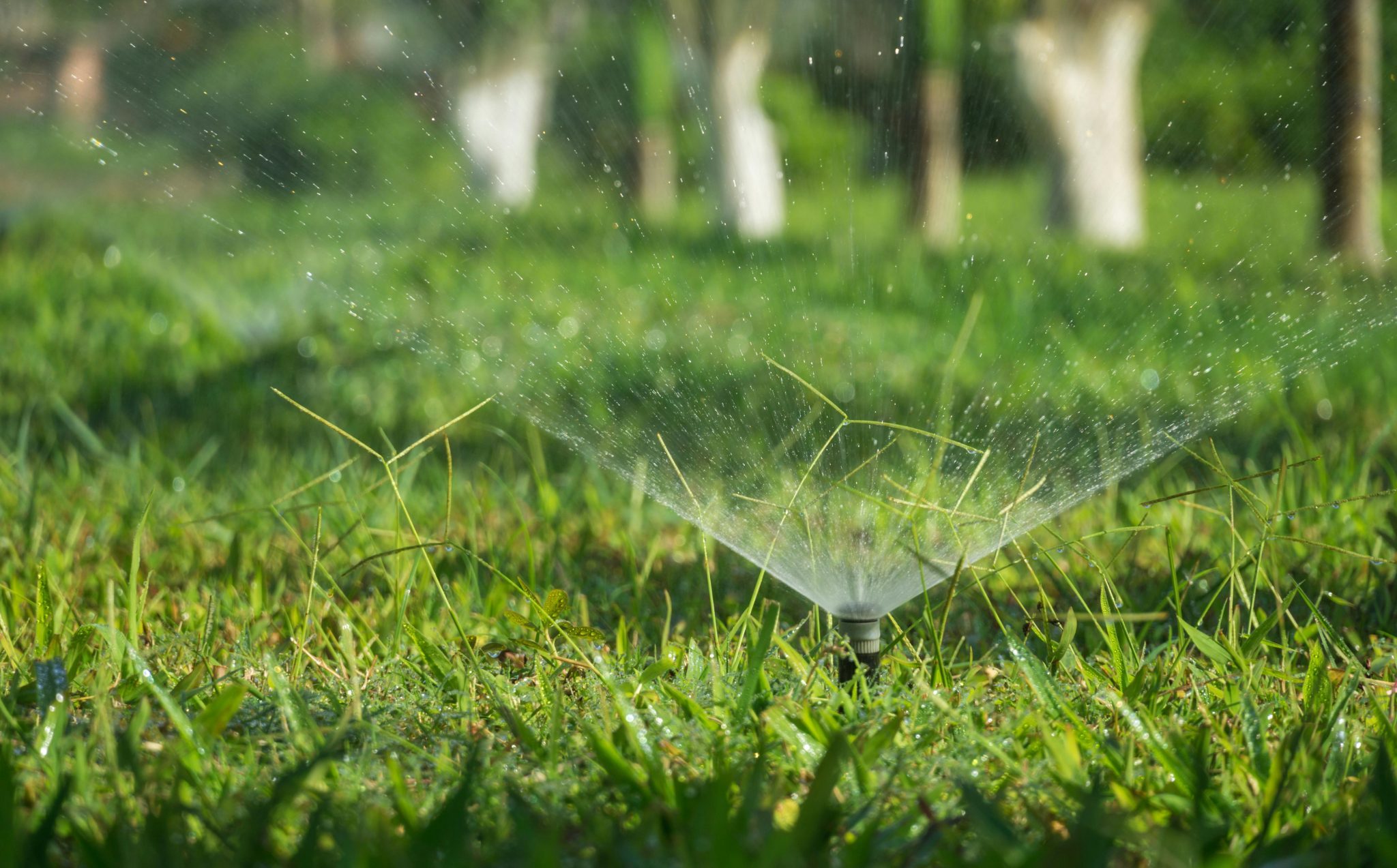 Commercial irrigation system for large properties