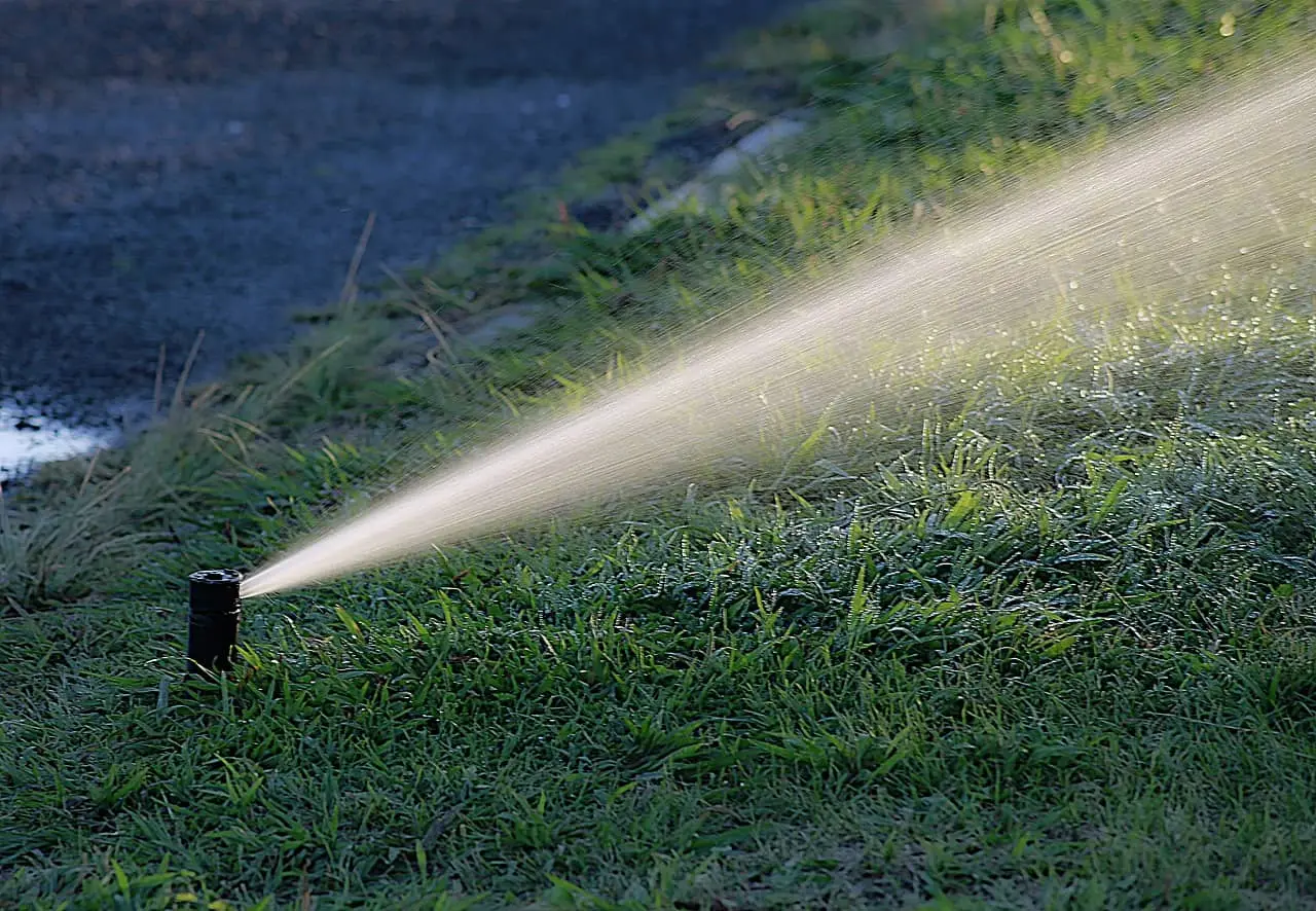 Garden sprinkler system designed for efficient watering