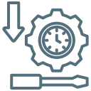 Reduced Maintenance Work icon