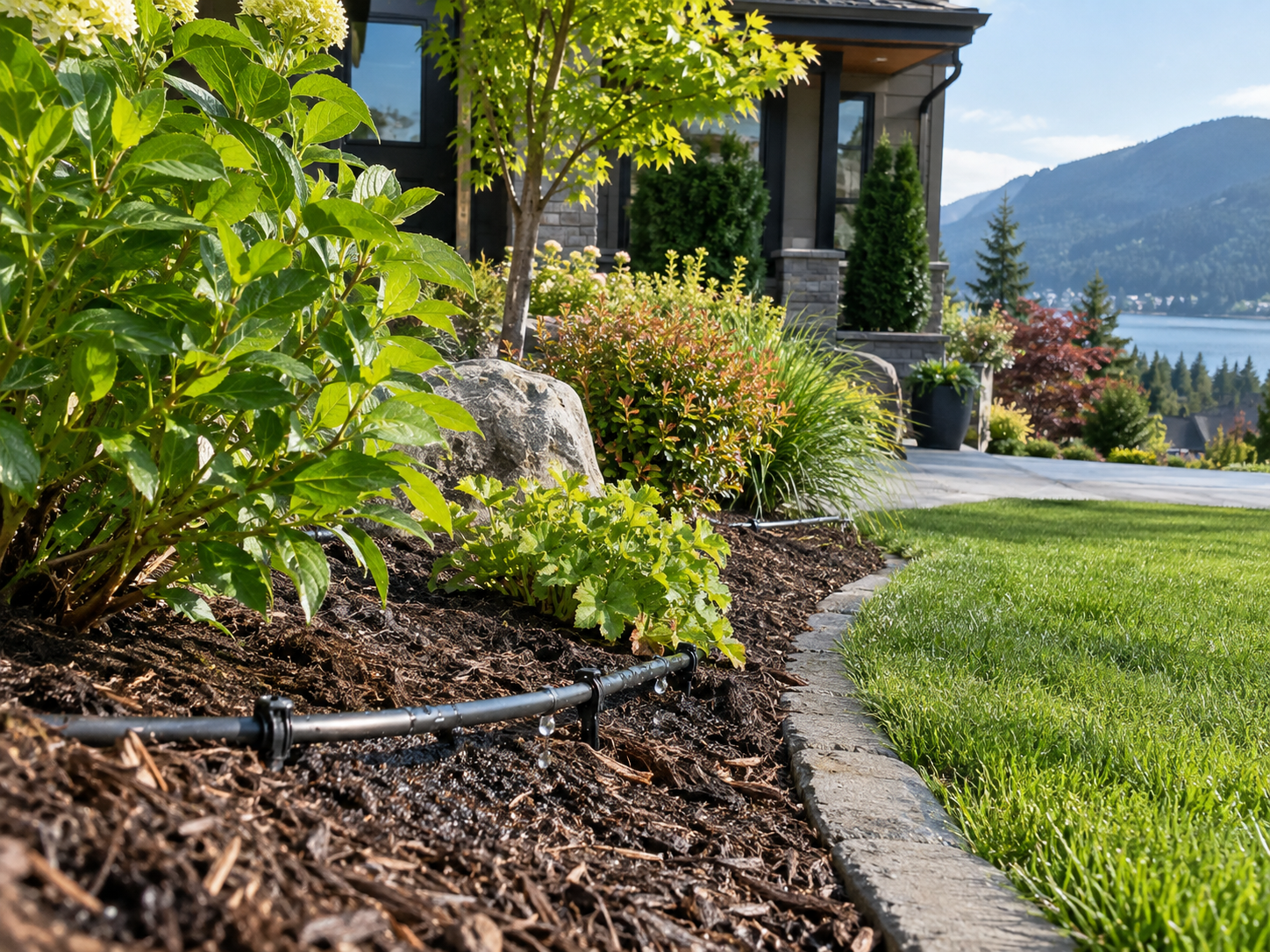 Professional drip irrigation and garden watering services in Port Moody